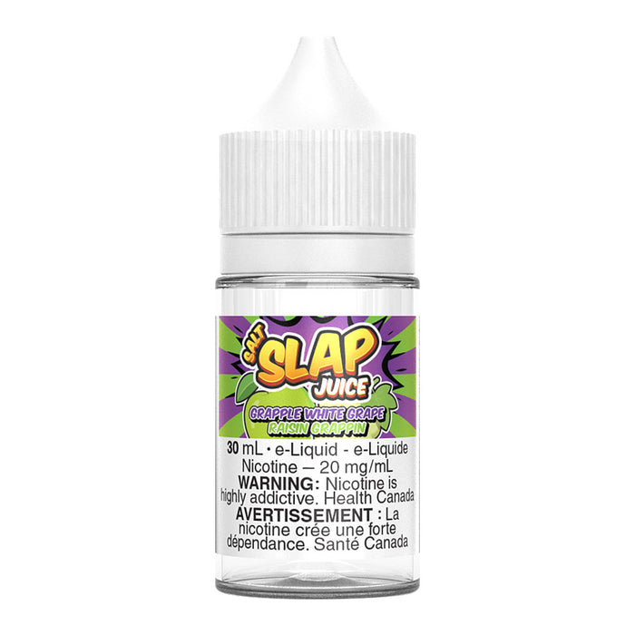 Slap Juice Salt Nic E-liquid - Grapple White Grape 30ml