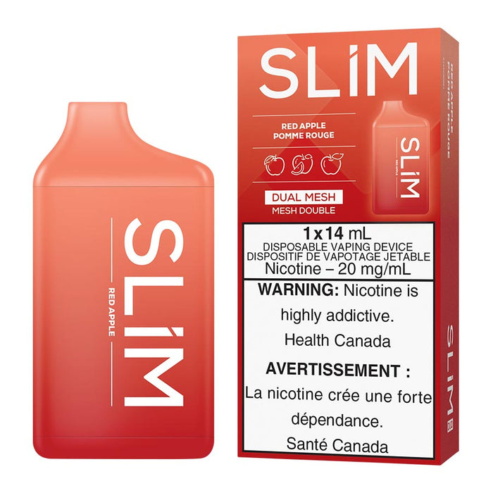 Slim 7500 Disposable Vape Device - Red Apple