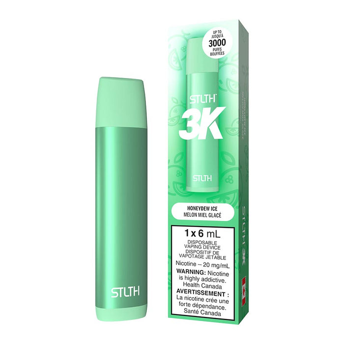 STLTH 3K Disposable Vape Device - Honeydew Ice