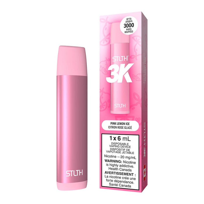 STLTH 3K Disposable Vape Device - Pink Lemon Ice