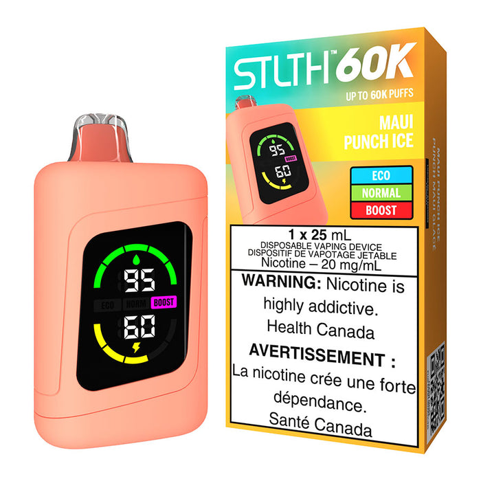 STLTH 60K Disposable Vape Device - Maui Punch Ice