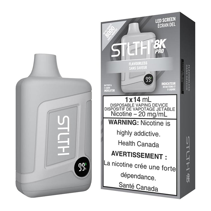 STLTH 8K Pro Disposable Vape Device - Flavourless