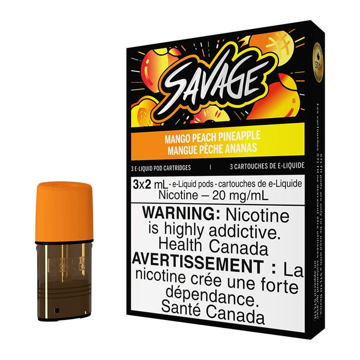 STLTH E-Liquid Pod Pack - Savage Mango Peach Pineapple