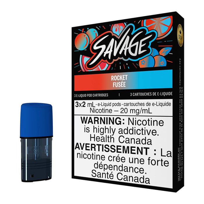 STLTH E-Liquid Pod Pack - Savage Rocket