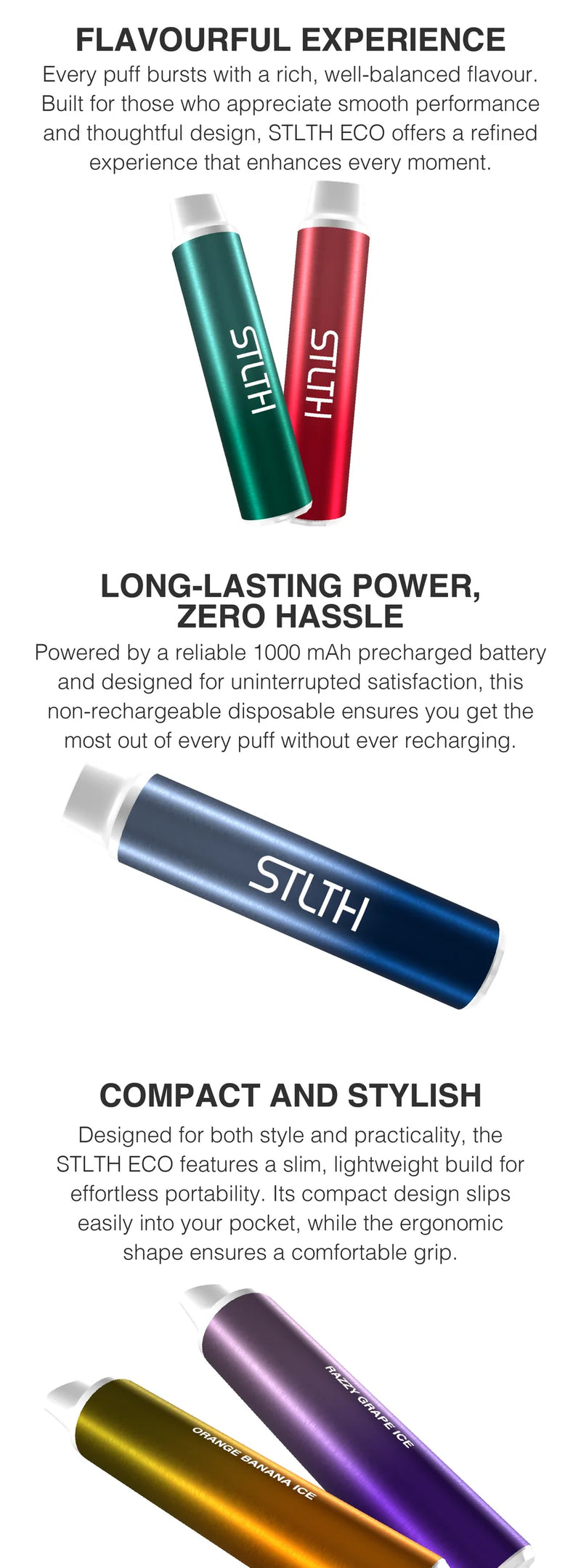 STLTH ECO Disposable Vape Device - Cherry Lemon Ice 6ml | Free Shipping $75+ NVB Inc. STLTH ECO Disposable Vape Device - Cherry Lemon Ice 6ml | Free Shipping $75+ NVB Inc.