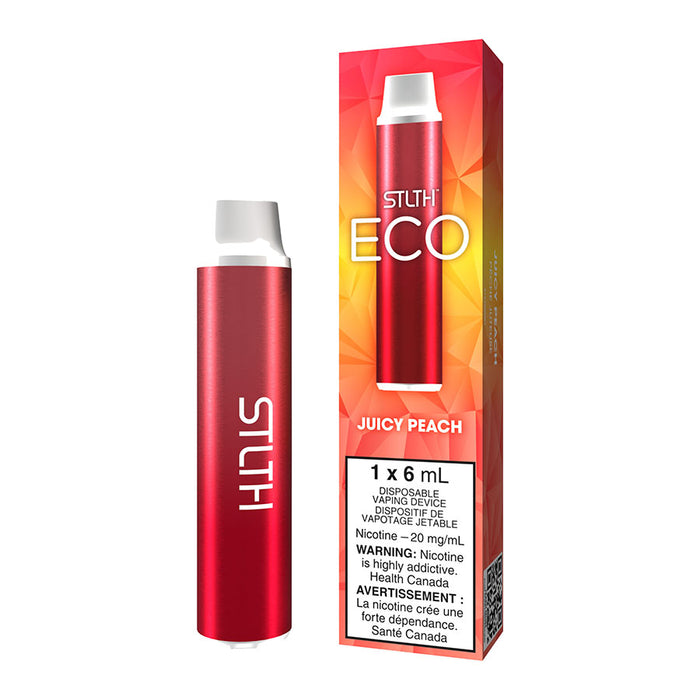 STLTH ECO Disposable Vape Device - Juicy Peach