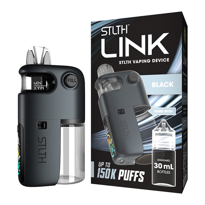 STLTH Link Disposable Vape Device Black