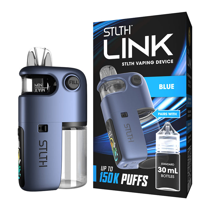 STLTH Link Disposable Vape Device Blue