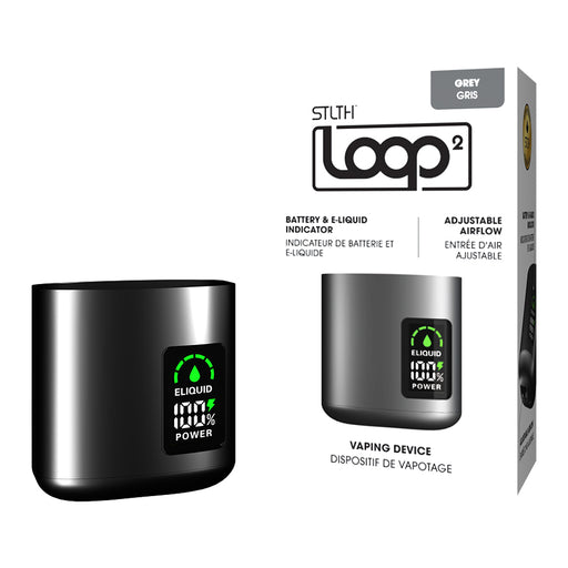 STLTH Loop 2 Closed Pod Vape Device Loop 2 Grey