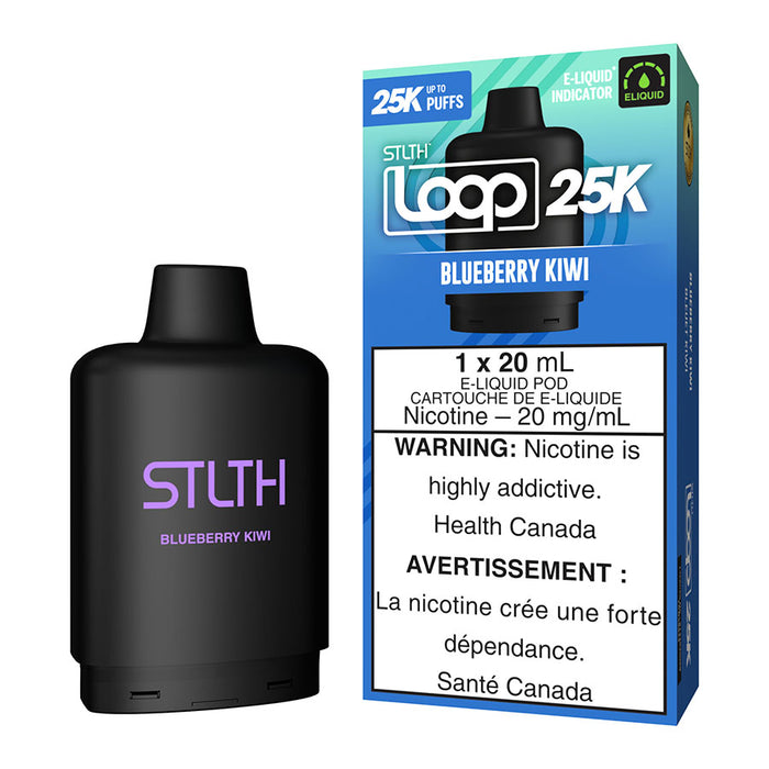 STLTH Loop 25K E-Liquid Pod Pack - Blueberry Kiwi