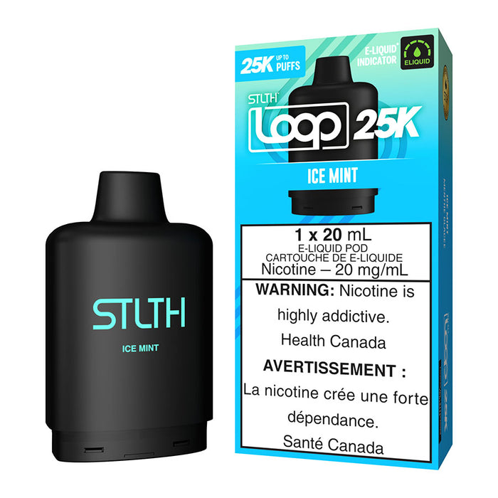 STLTH Loop 25K E-Liquid Pod Pack - Ice Mint