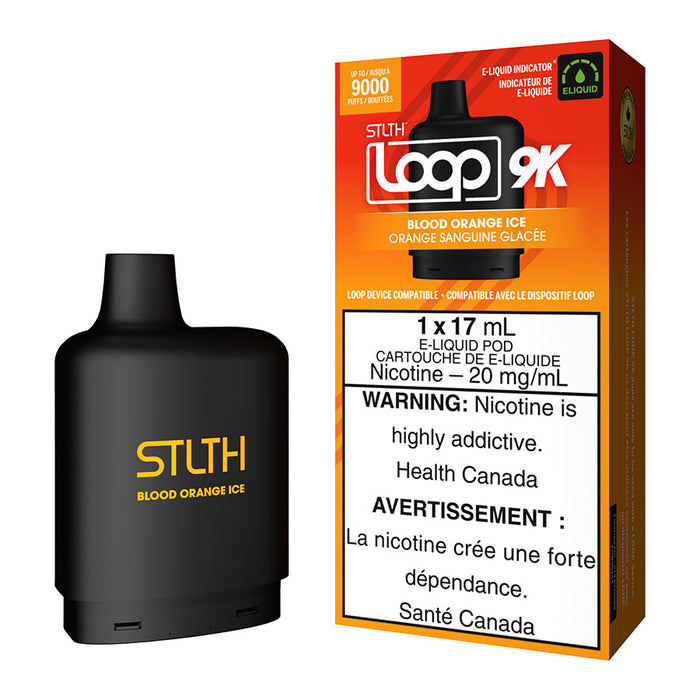 STLTH Loop 9K Pod Pack - Blood Orange Ice
