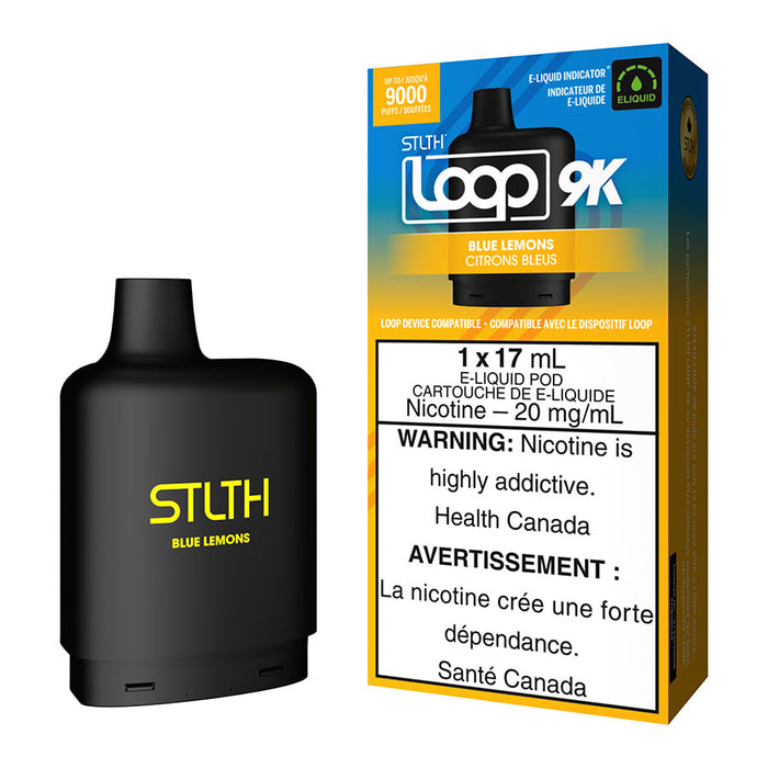 STLTH Loop 9K Pod Pack - Blue Lemons
