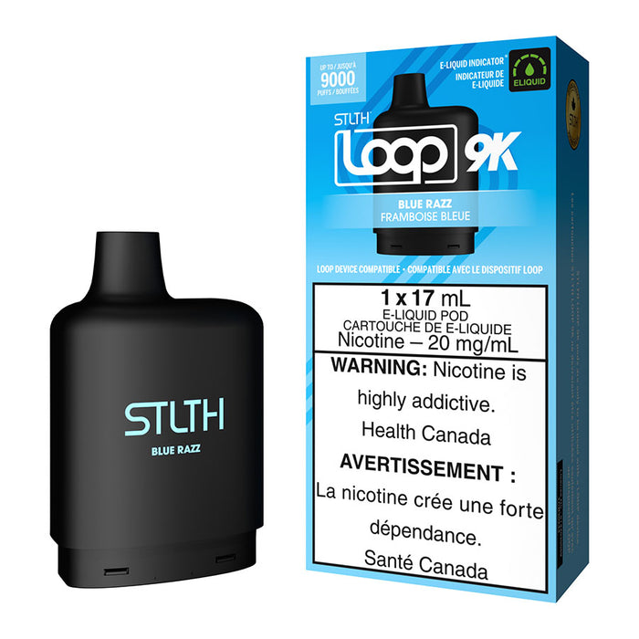 STLTH Loop 9K Pod Pack - Blue Razz