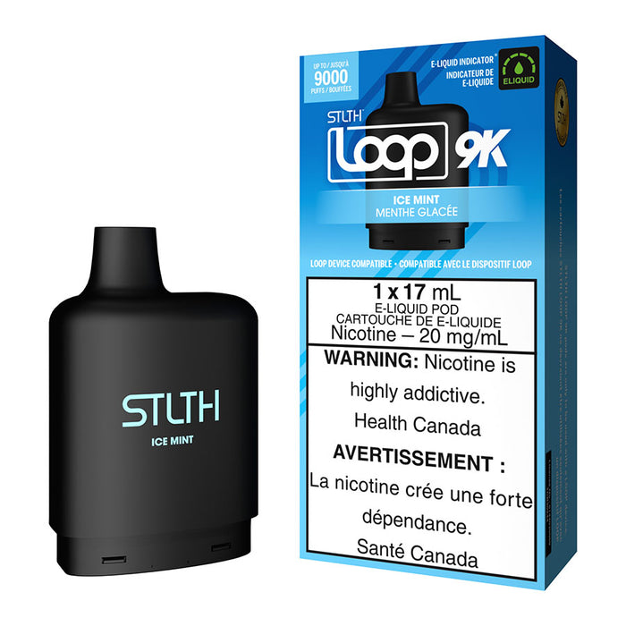 STLTH Loop 9K Pod Pack - Ice Mint