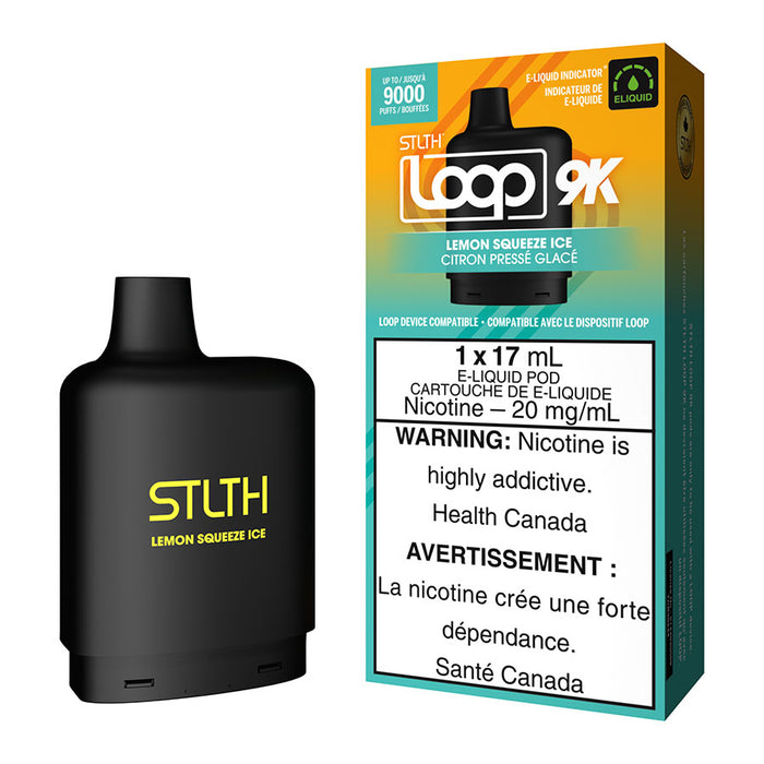 STLTH Loop 9K Pod Pack - Lemon Squeeze Ice