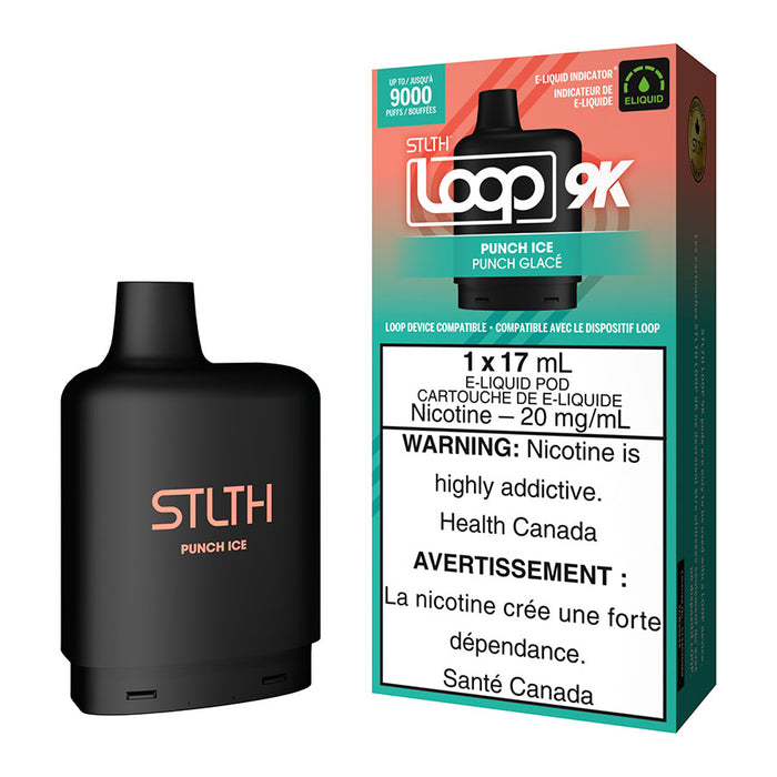 STLTH Loop 9K Pod Pack - Punch Ice