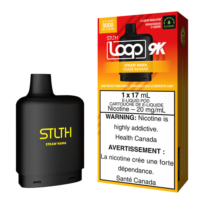 STLTH Loop 9K Pod Pack - Straw Nana