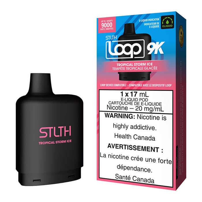 STLTH Loop 9K Pod Pack - Tropical Storm Ice
