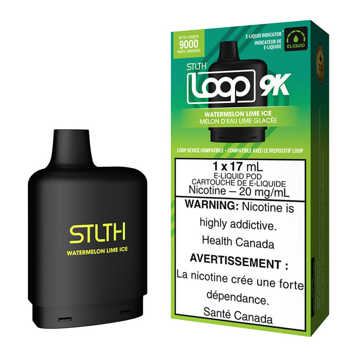 STLTH Loop 9K Pod Pack - Watermelon Lime Ice