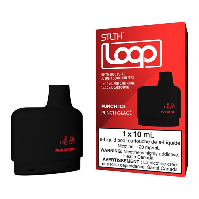 STLTH Loop Disposable Vape Pod Pack - Punch Ice