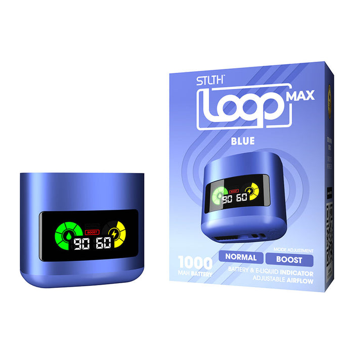 STLTH Loop Max Closed Pod Device Blue