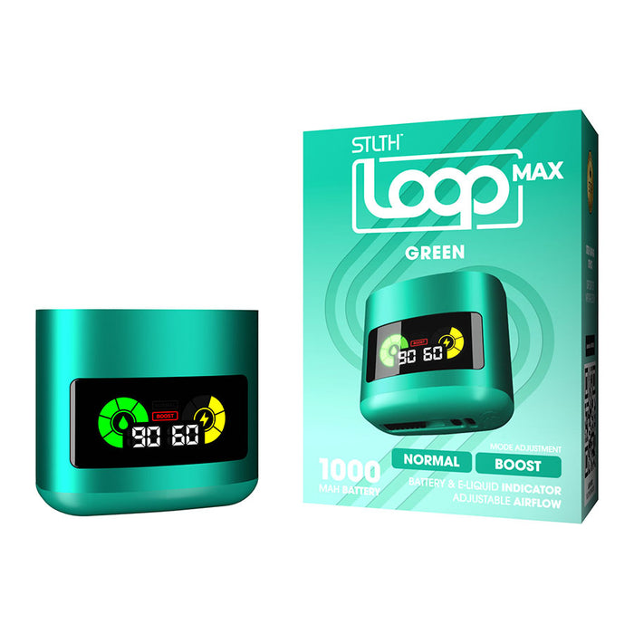 STLTH Loop Max Closed Pod Device Green