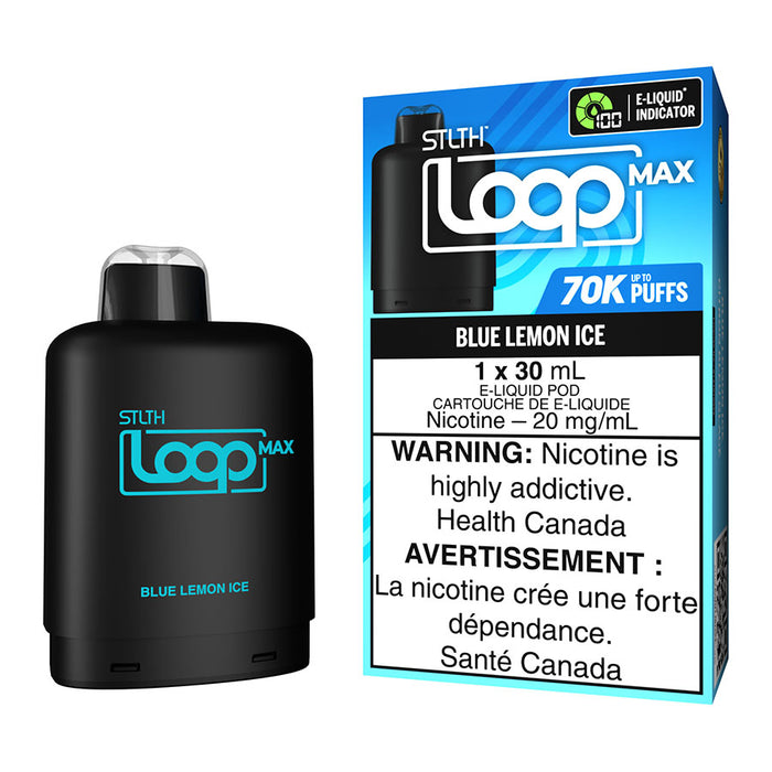 STLTH Loop Max E-Liquid Pod Pack - Blue Lemon Ice 30ml