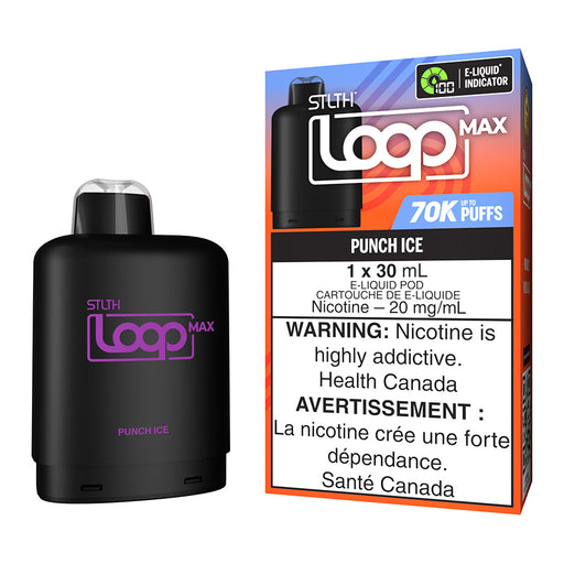 STLTH Loop Max E-Liquid Pod Pack - Punch Ice 30ml