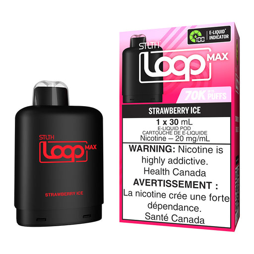 STLTH Loop Max E-Liquid Pod Pack - Strawberry Ice 30ml
