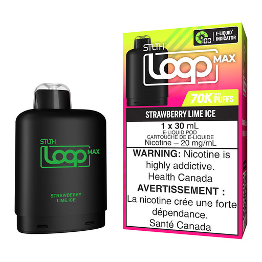 STLTH Loop Max E-Liquid Pod Pack - Strawberry Lime Ice 30ml