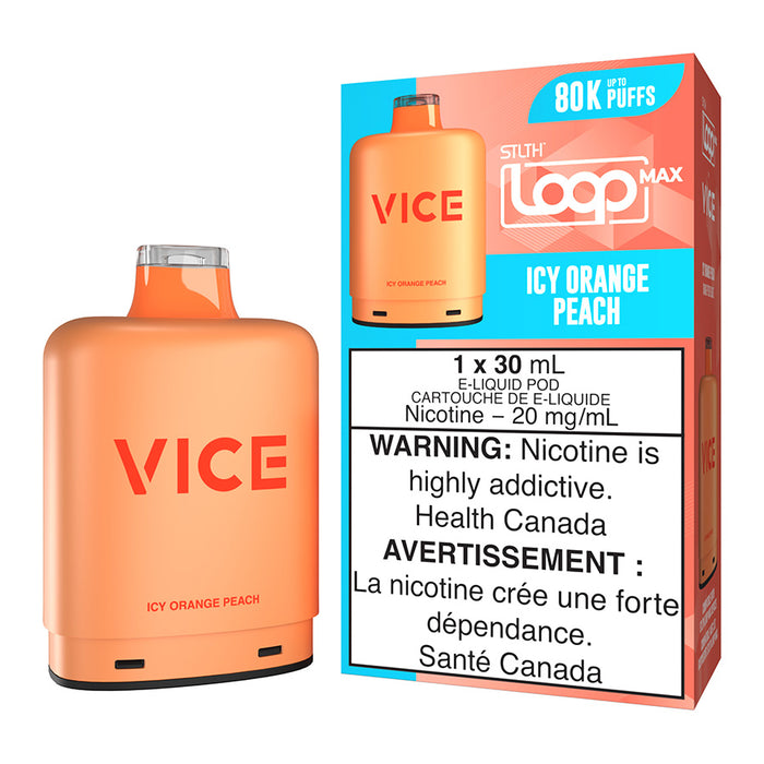 STLTH Loop Max x Vice E-Liquid Pod Pack - Icy Orange Peach 30ml