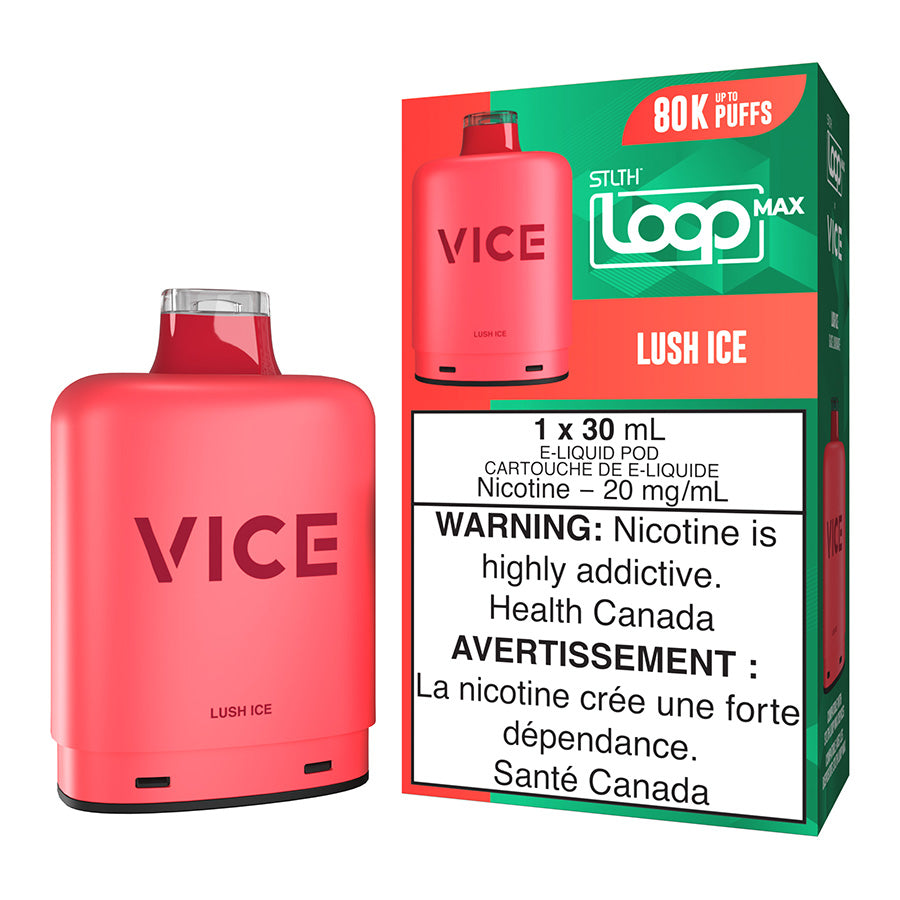 STLTH Loop Max x Vice E-Liquid Pod Pack - Lush Ice 30ml | Free Shipping ...