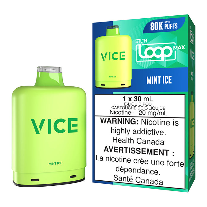 STLTH Loop Max x Vice E-Liquid Pod Pack - Mint Ice 30ml