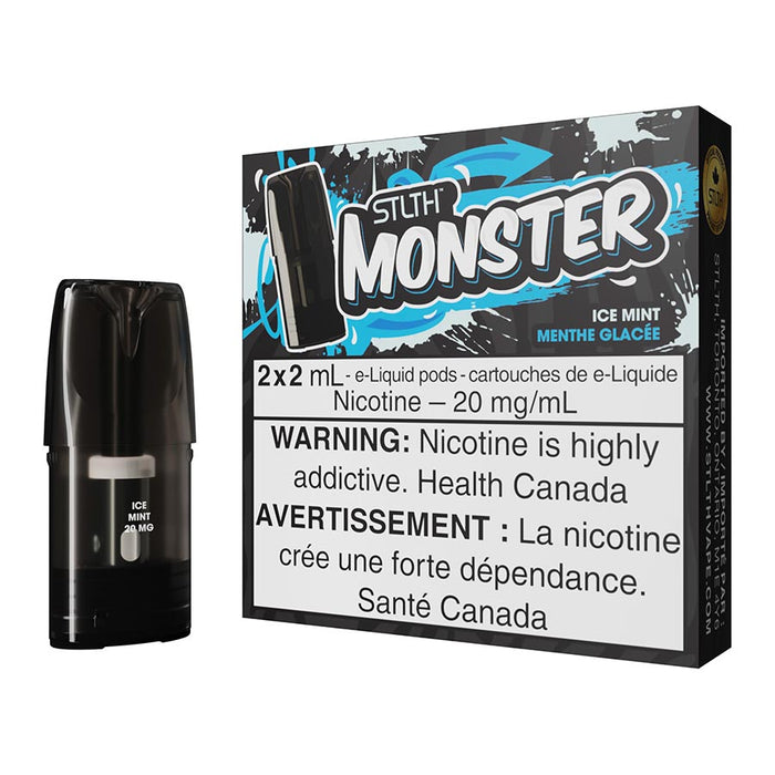 STLTH Monster E-Liquid Pod Pack - Ice Mint