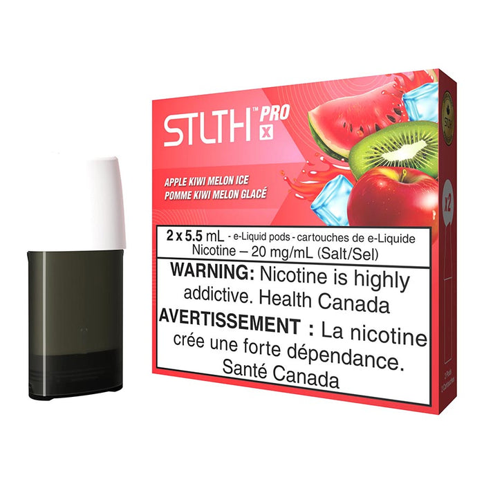 STLTH Pro X Pod Pack - Apple Kiwi Melon Ice