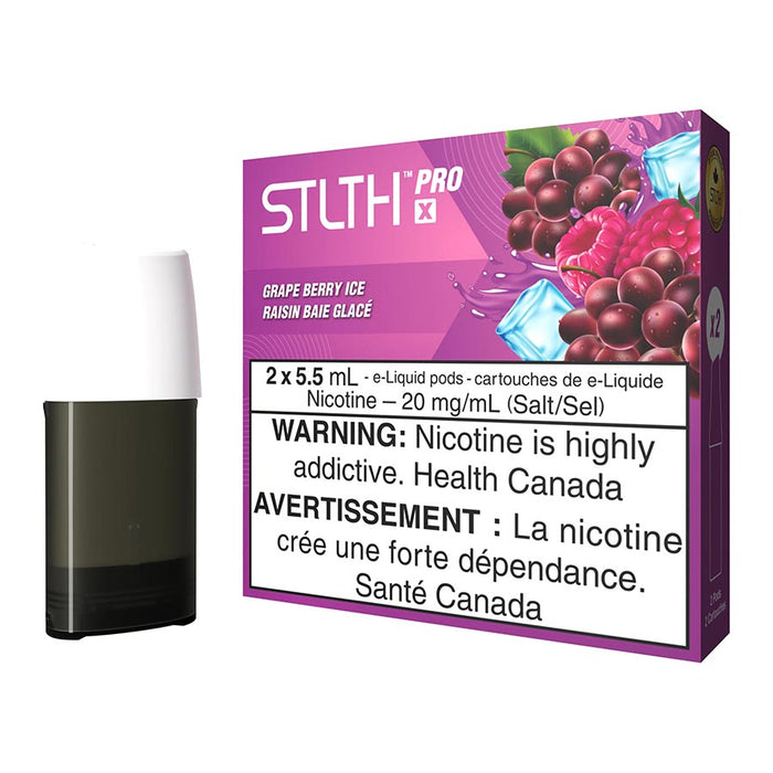 STLTH Pro X Pod Pack - Grape Berry Ice