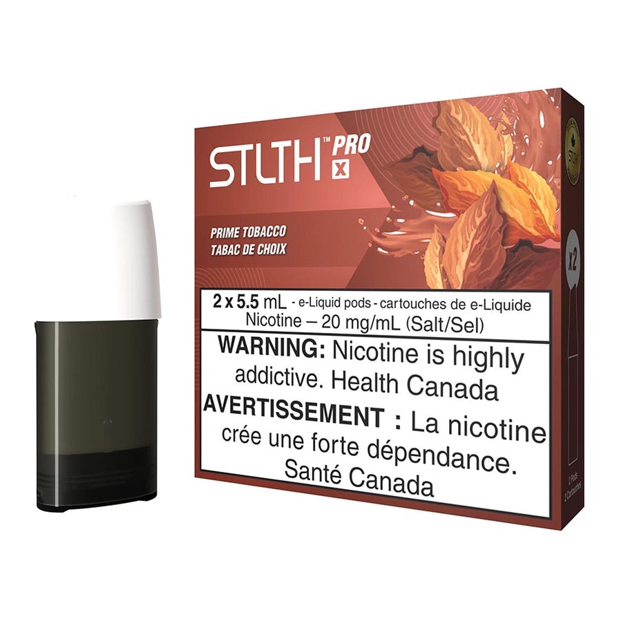 STLTH Pro X Pod Pack Prime Tobacco Free Shipping 75+ — 719838 NB Inc.