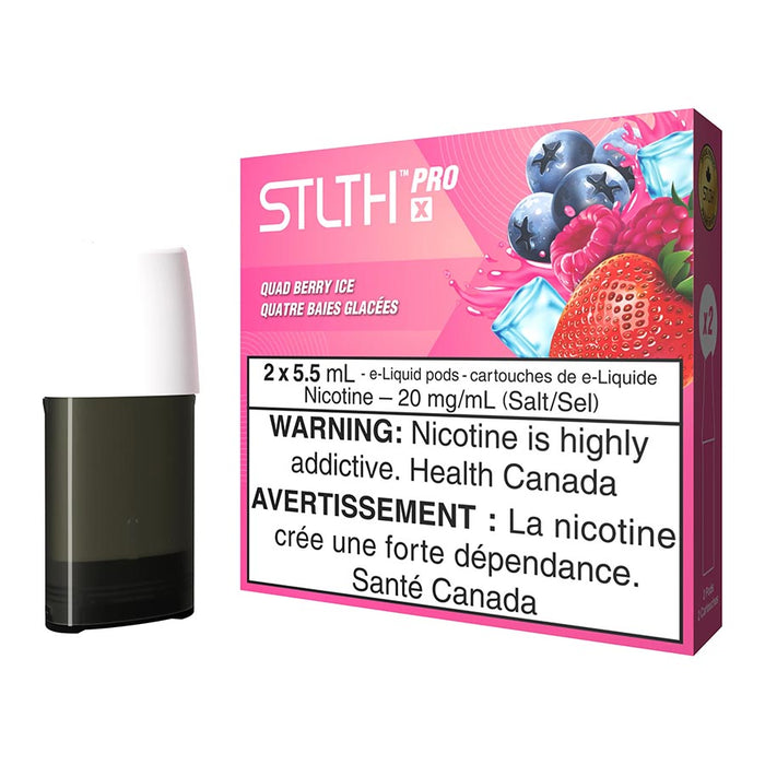 STLTH Pro X Pod Pack - Quad Berry Ice