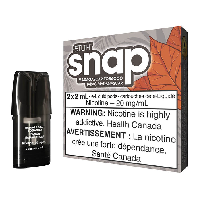 STLTH SNAP E-Liquid Pod Pack - Madagascar Tobacco