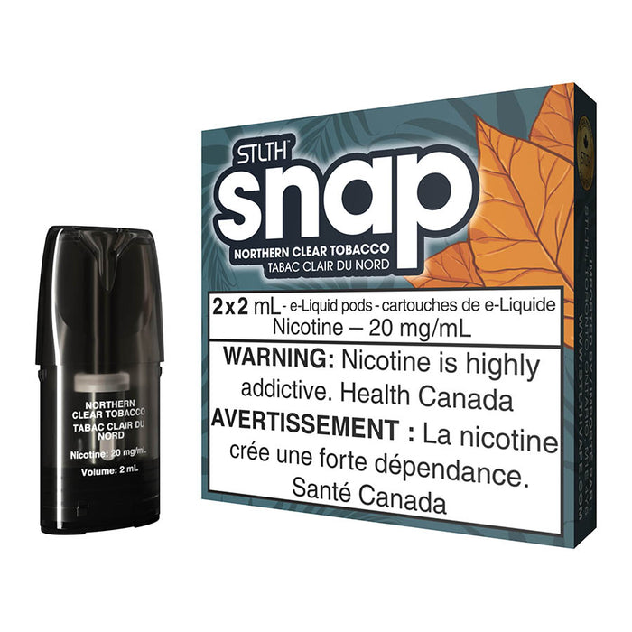 STLTH SNAP E-Liquid Pod Pack - Northern Clear Tobacco
