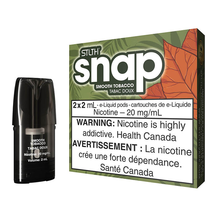 STLTH SNAP E-Liquid Pod Pack - Smooth Tobacco