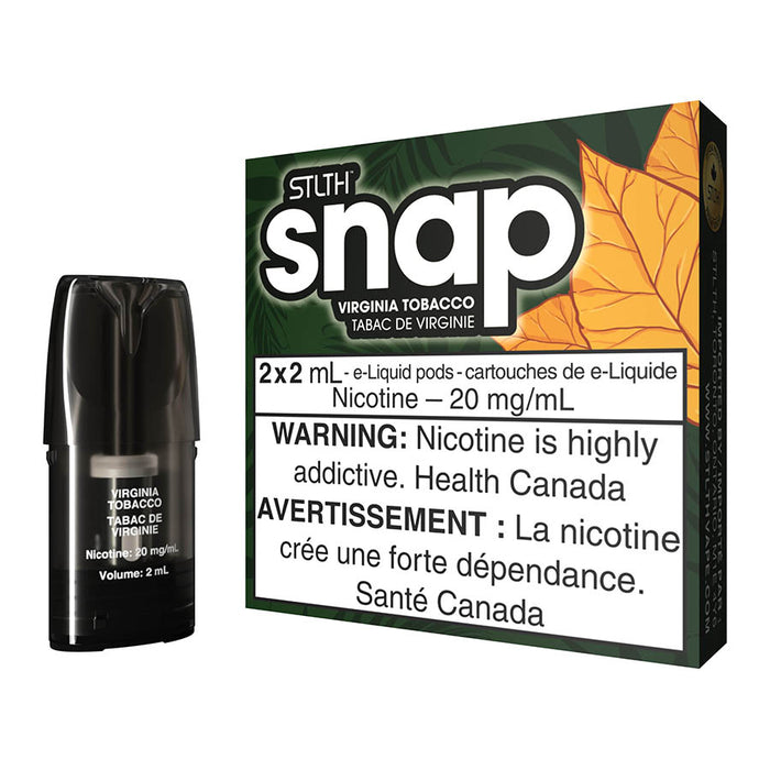 STLTH SNAP E-Liquid Pod Pack - Virginia Tobacco