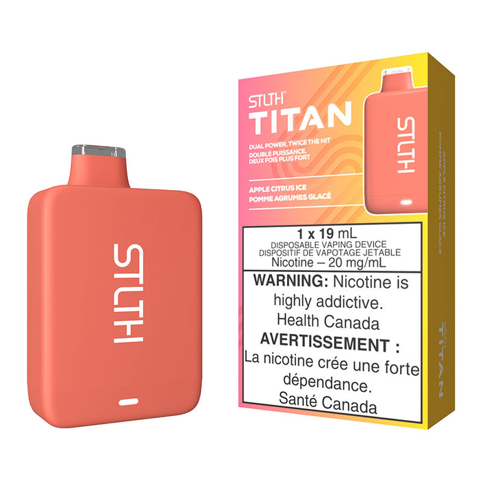 STLTH Titan Disposable Vape Device - Apple Citrus Ice