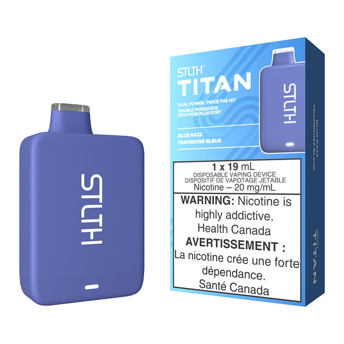 STLTH Titan Disposable Vape Device - Blue Razz