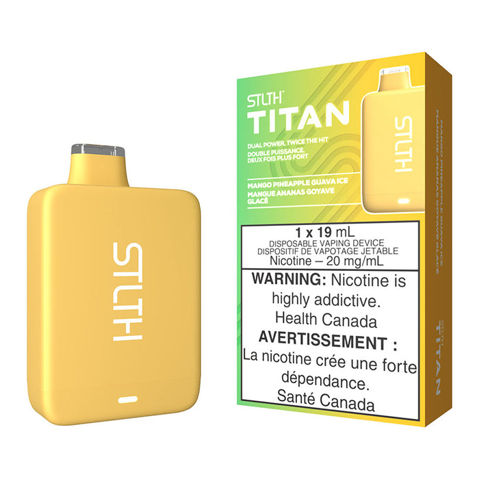 STLTH Titan Disposable Vape Device - Mango Pineapple Guava Ice