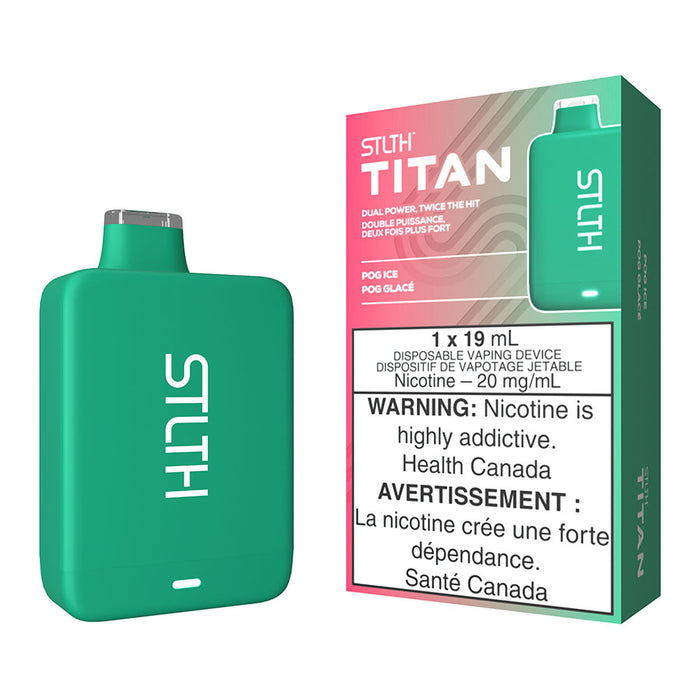 STLTH Titan Disposable Vape Device - POG Ice