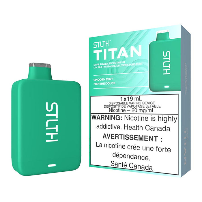 STLTH Titan Disposable Vape Device - Smooth Mint