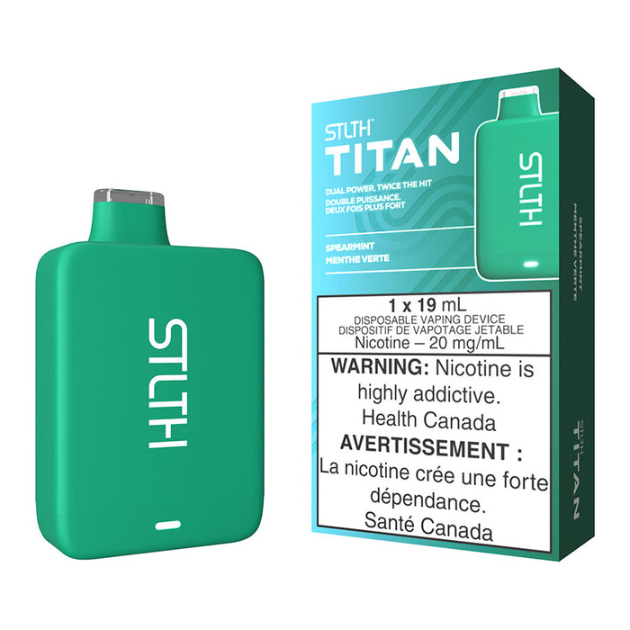 STLTH Titan Disposable Vape Device - Spearmint