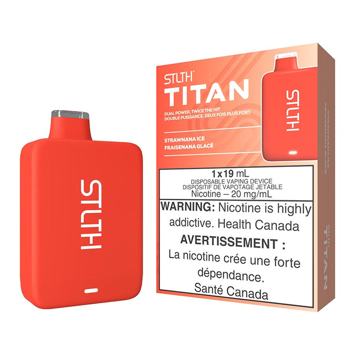 STLTH Titan Disposable Vape Device - Strawnana Ice